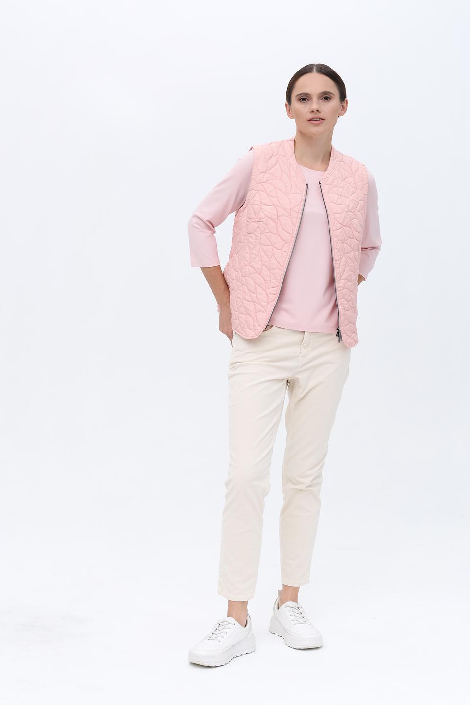 Жилет Sommer mann стеганый розовый