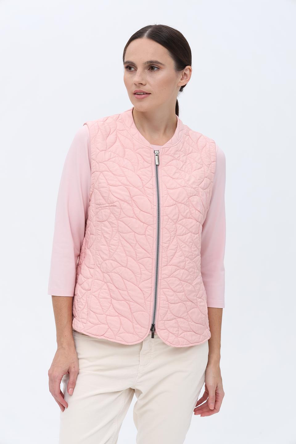 Жилет Sommer mann стеганый розовый