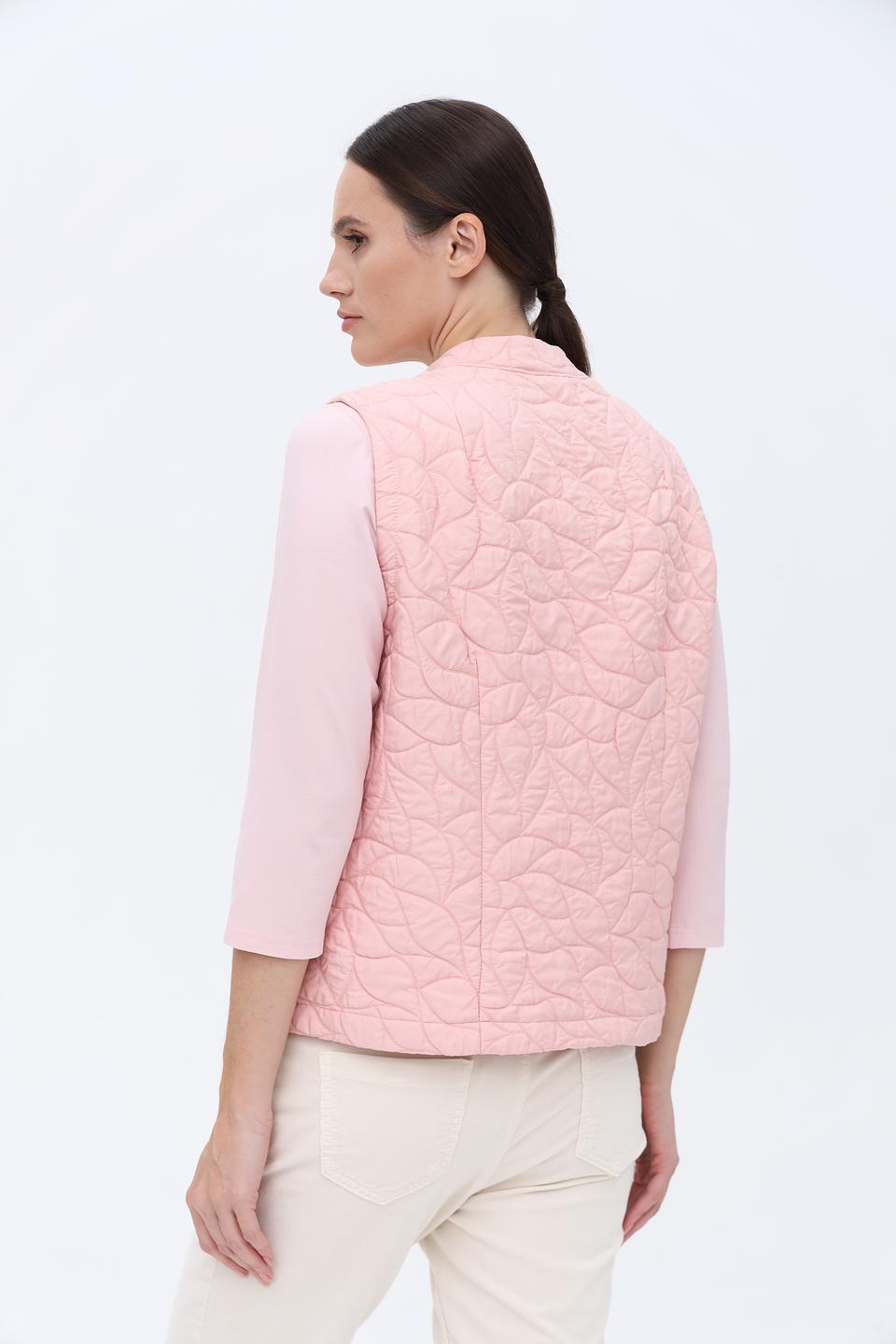 Жилет Sommer mann стеганый розовый