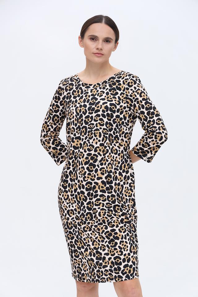 Платье Miss Lagotte леопард