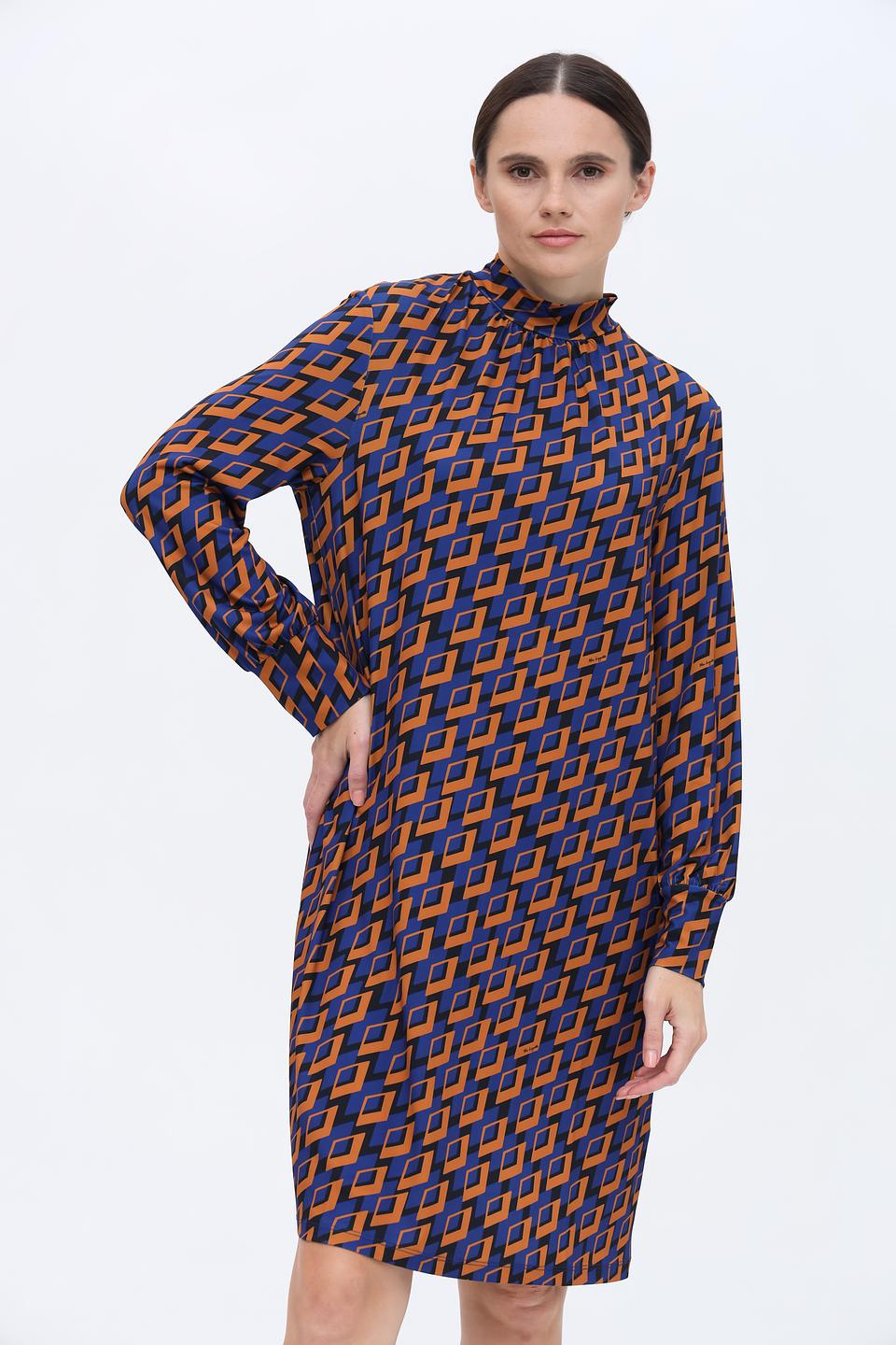 Платье Miss Lagotte в геометрический принт