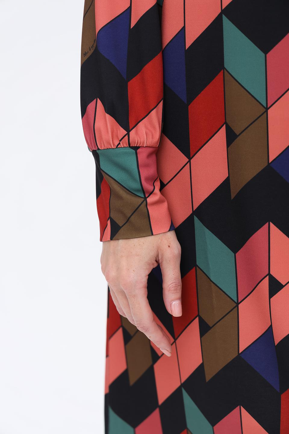 Платье Miss Lagotte с геометрическим принтом