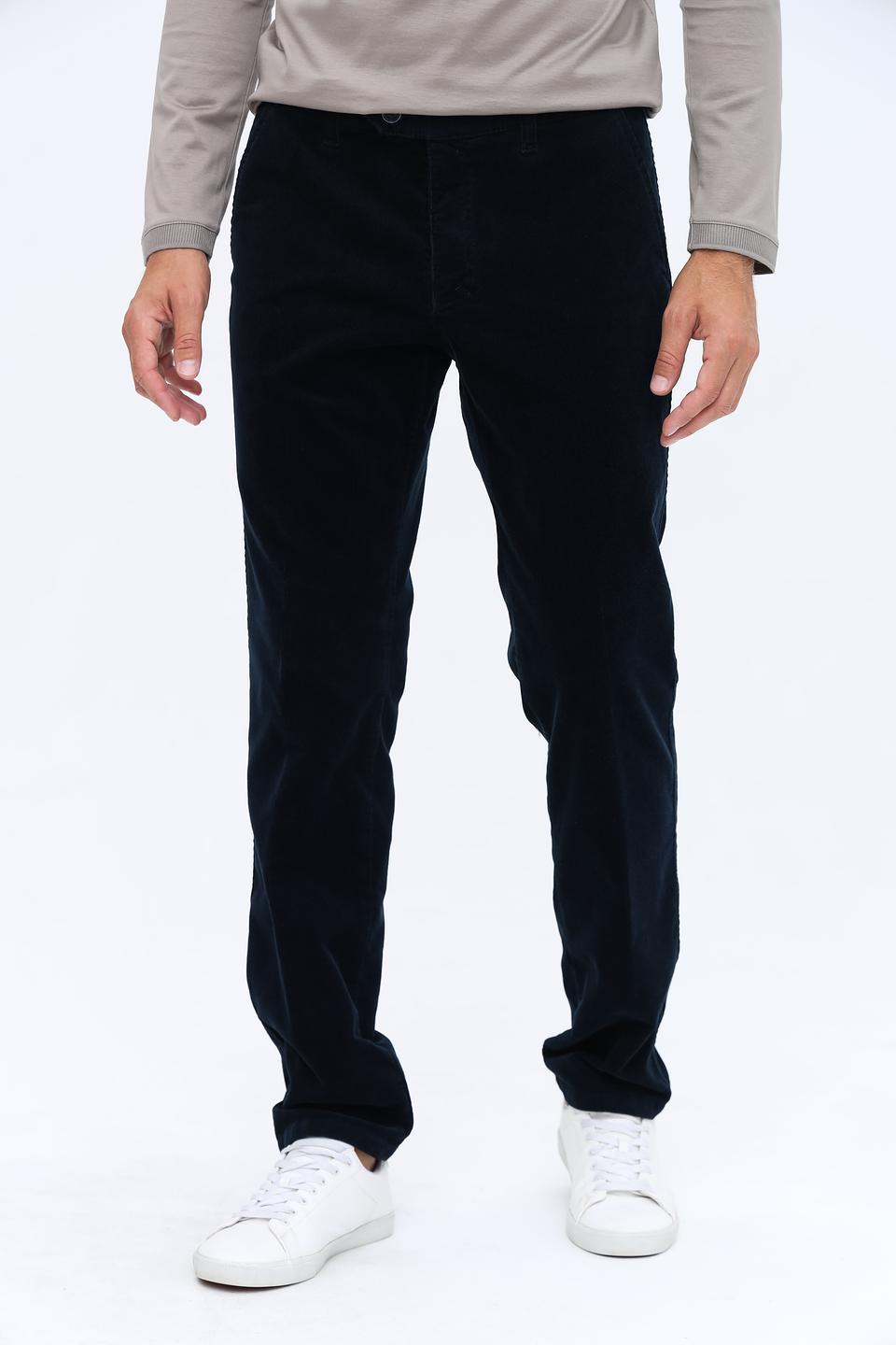 Брюки Club of comfort вельветовые тёмно-синие