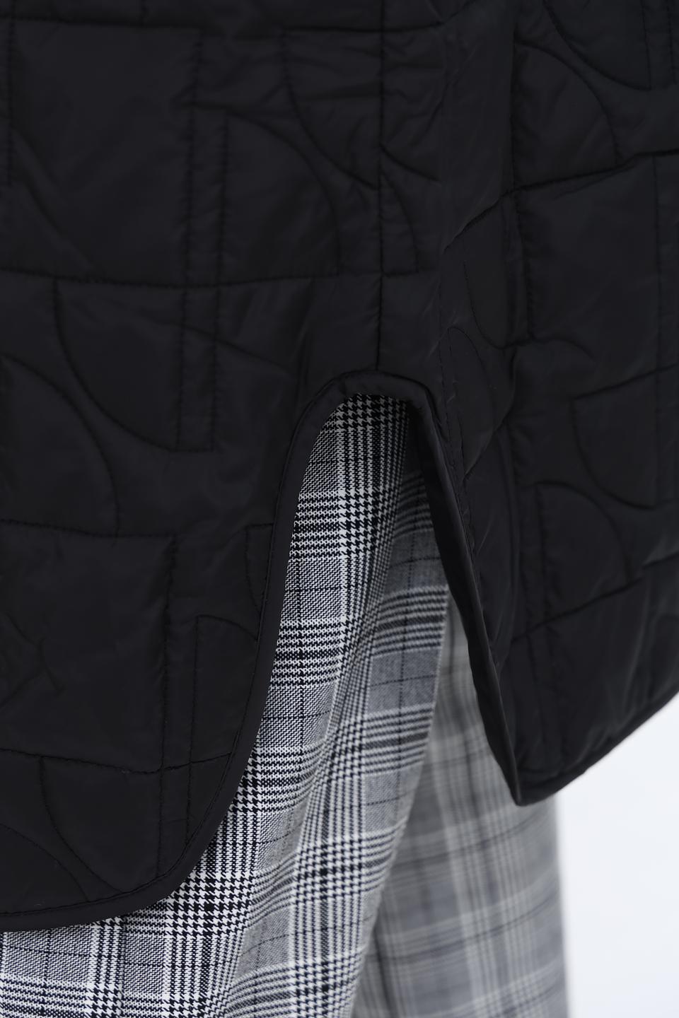 Пальто Taifun стеганое чёрное