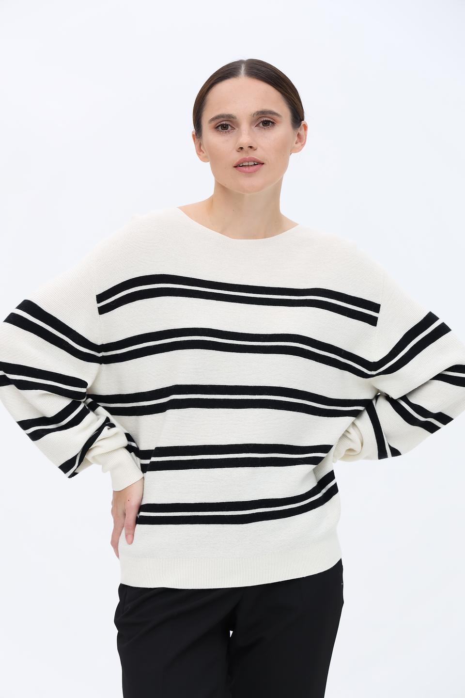 Пуловер Luisa Cerano в полоску