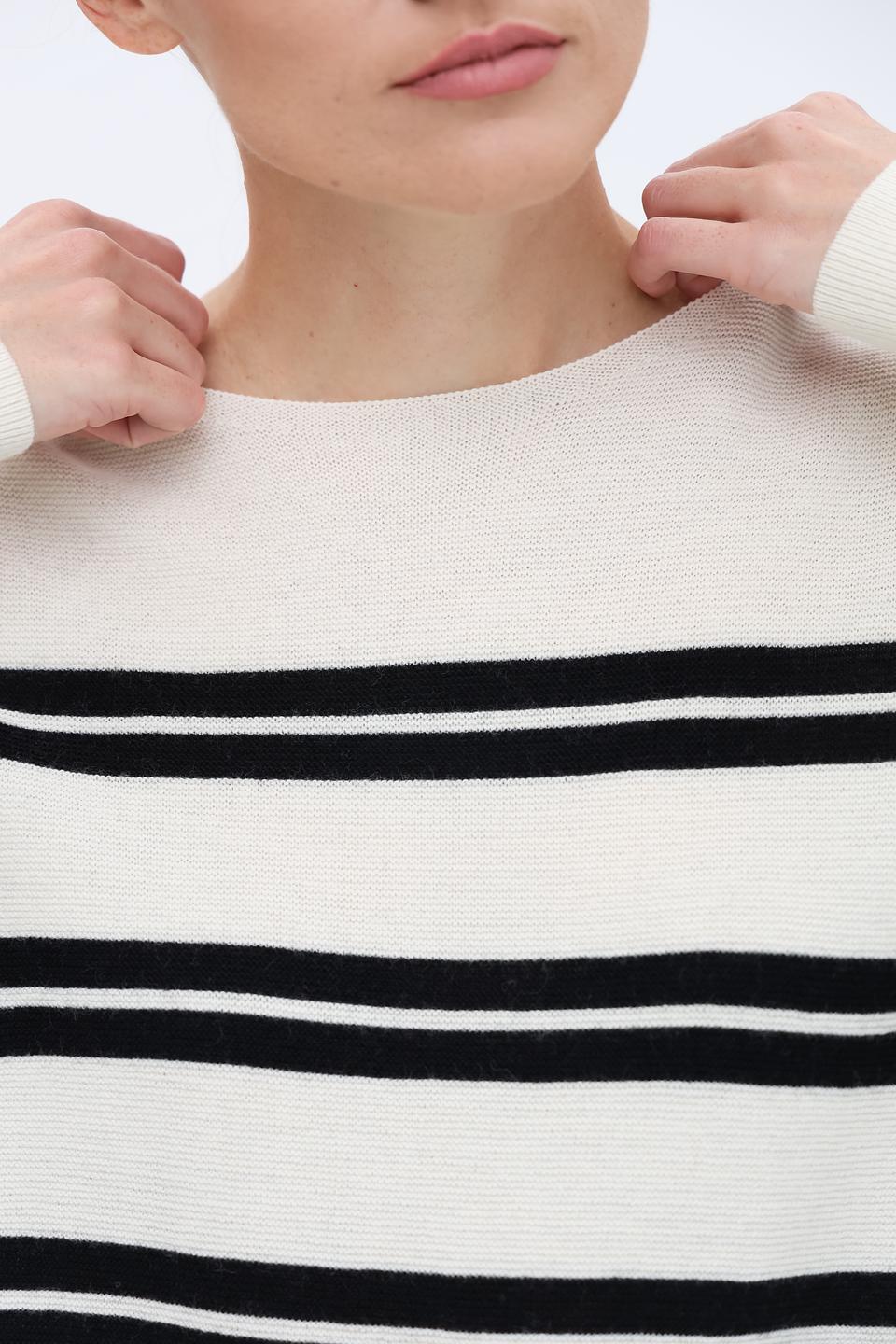 Пуловер Luisa Cerano в полоску