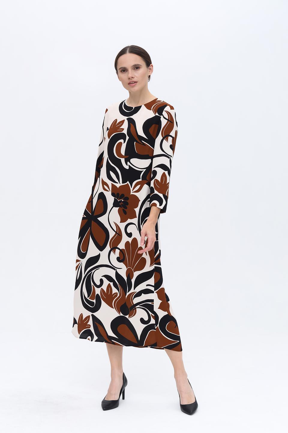 Платье Luisa Cerano с цветочным принтом