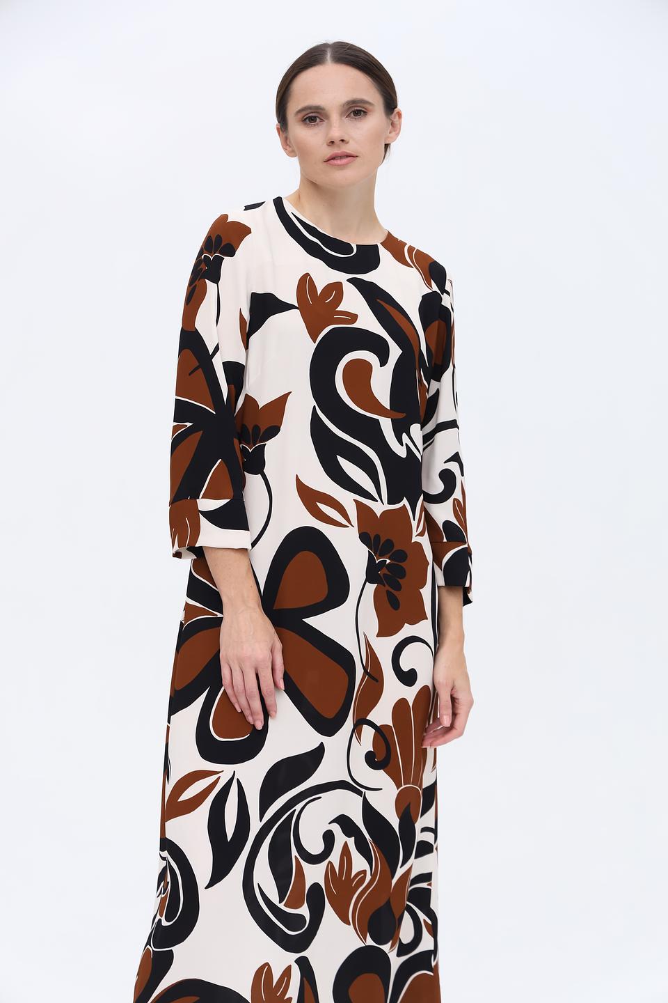 Платье Luisa Cerano с цветочным принтом
