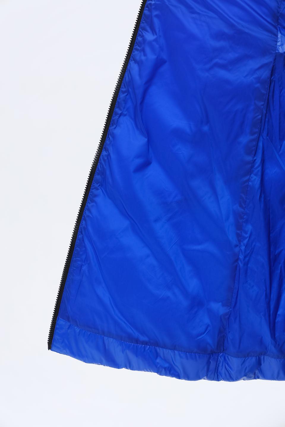 Пальто Marc Cain стеганое синее