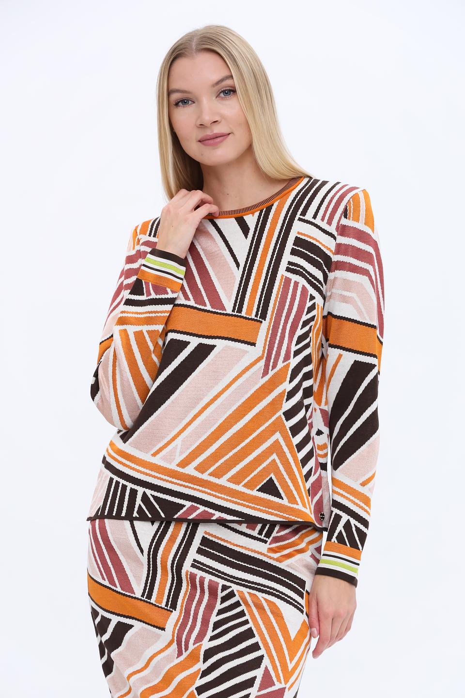 Пуловер Marc Cain геометрия