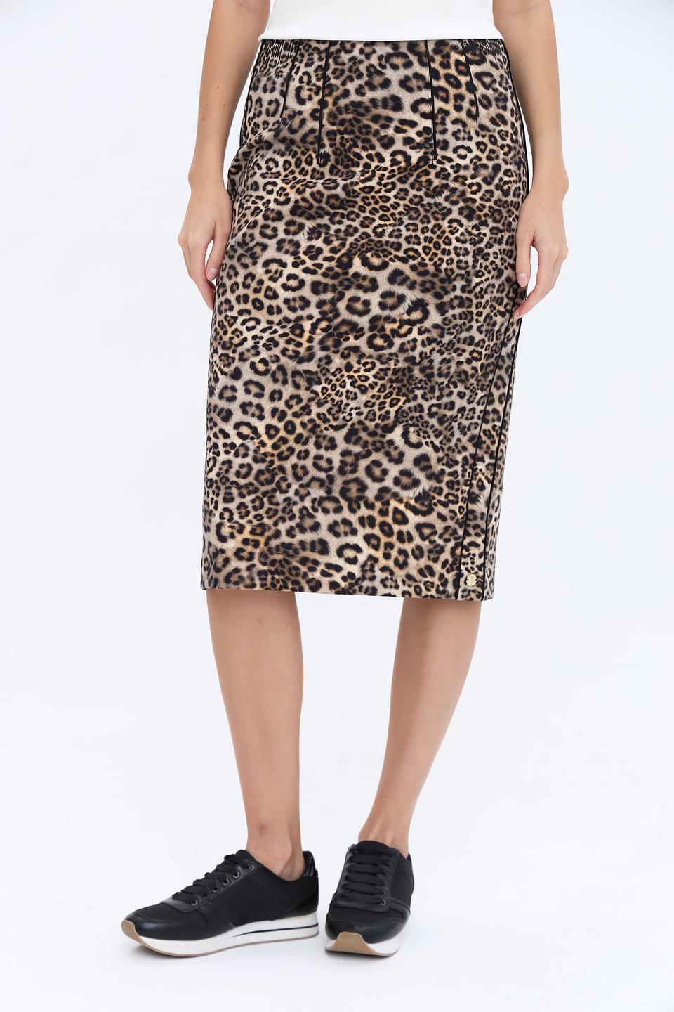 Юбка Marc Cain леопардовый принт