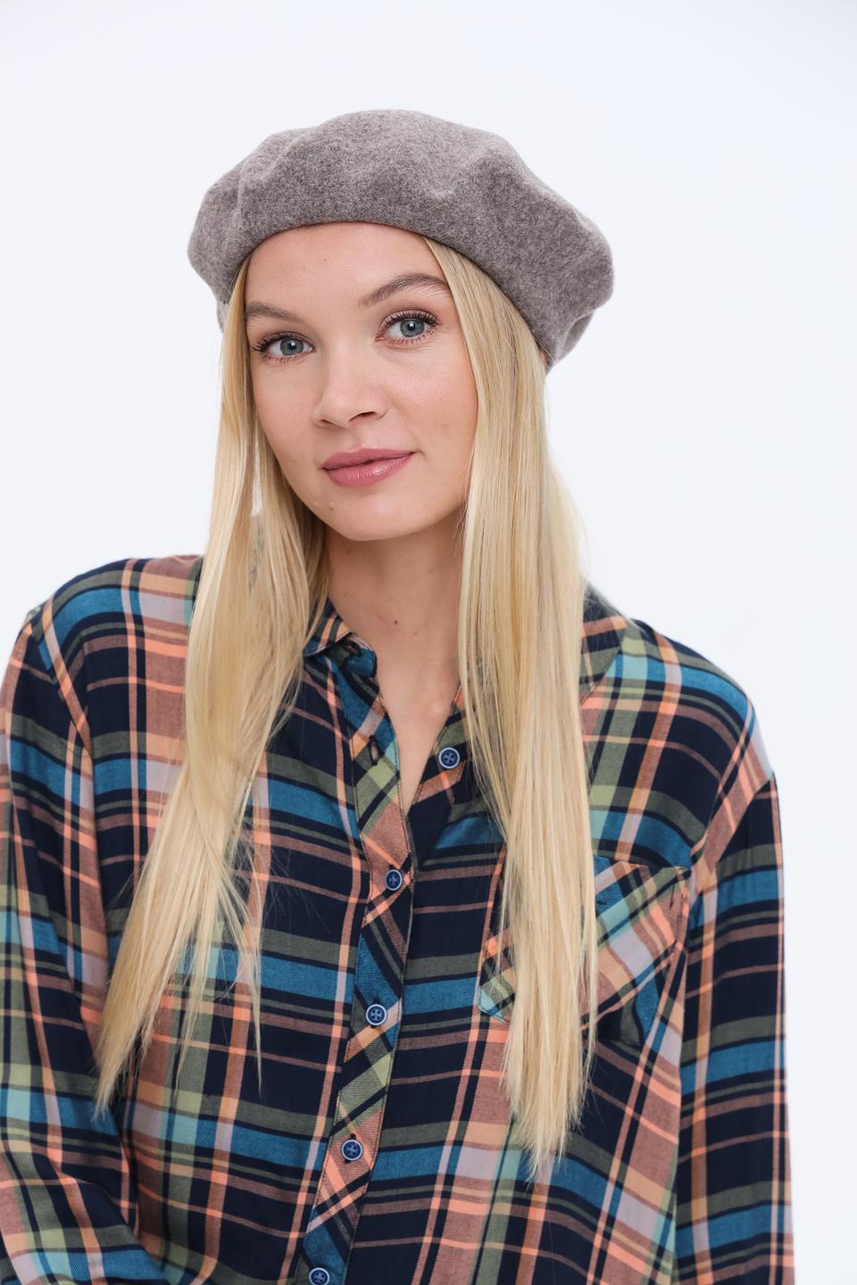 Берет Seeberger серый