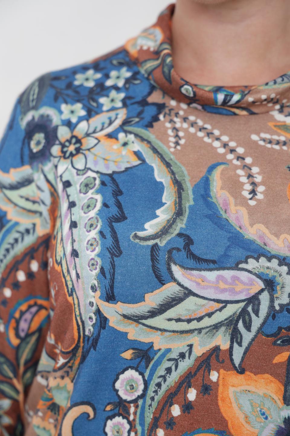 Блуза Erfo с цветочным принтом