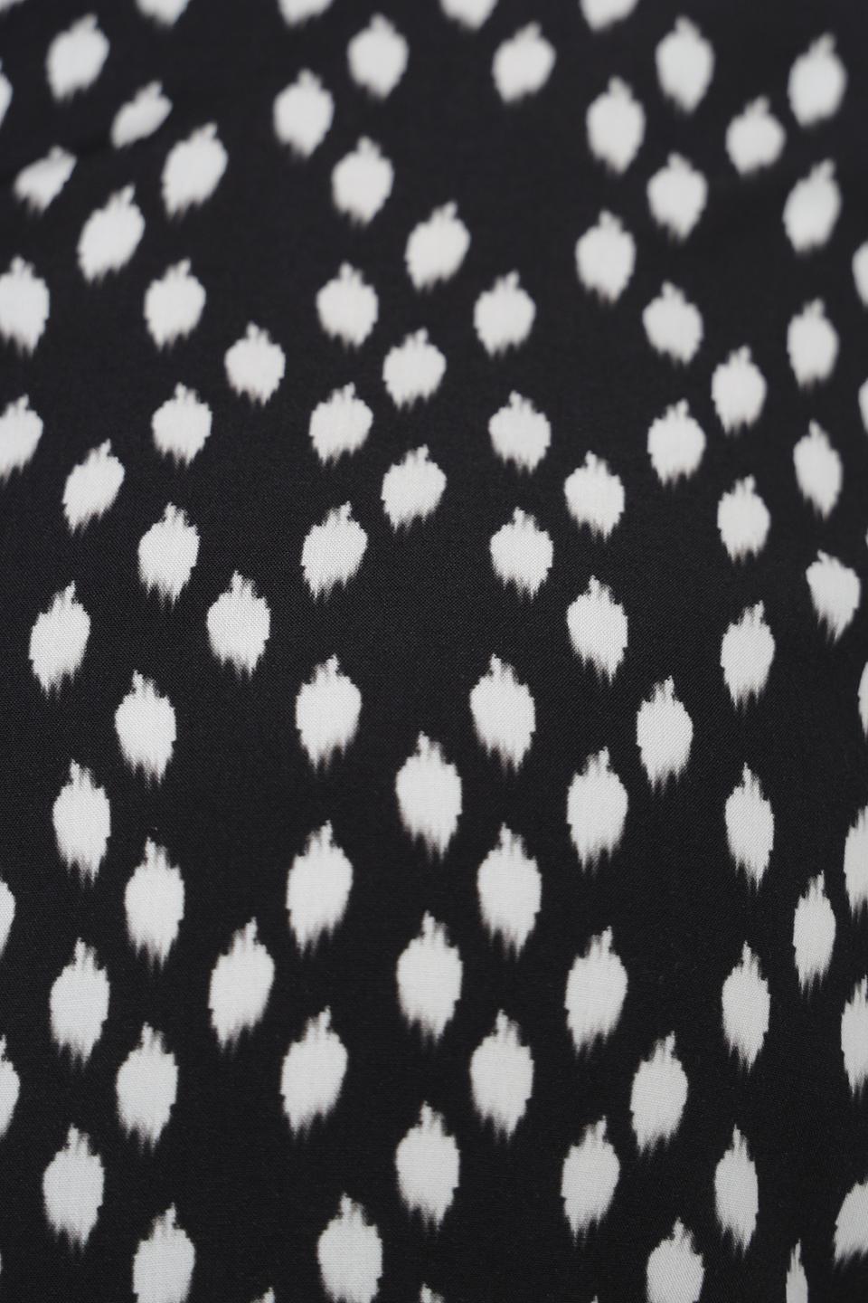 Рубашка Erfo с принтом чёрно-белый