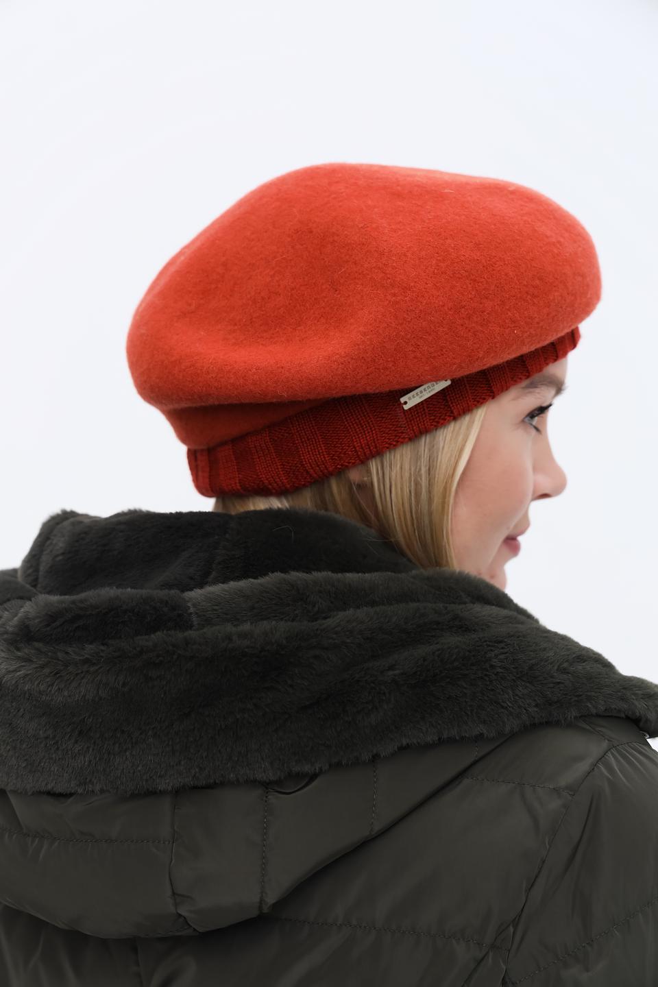 Берет Seeberger рыжий