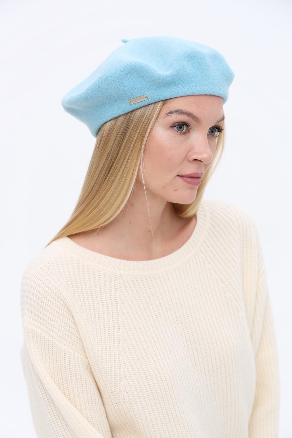 Берет Seeberger голубой