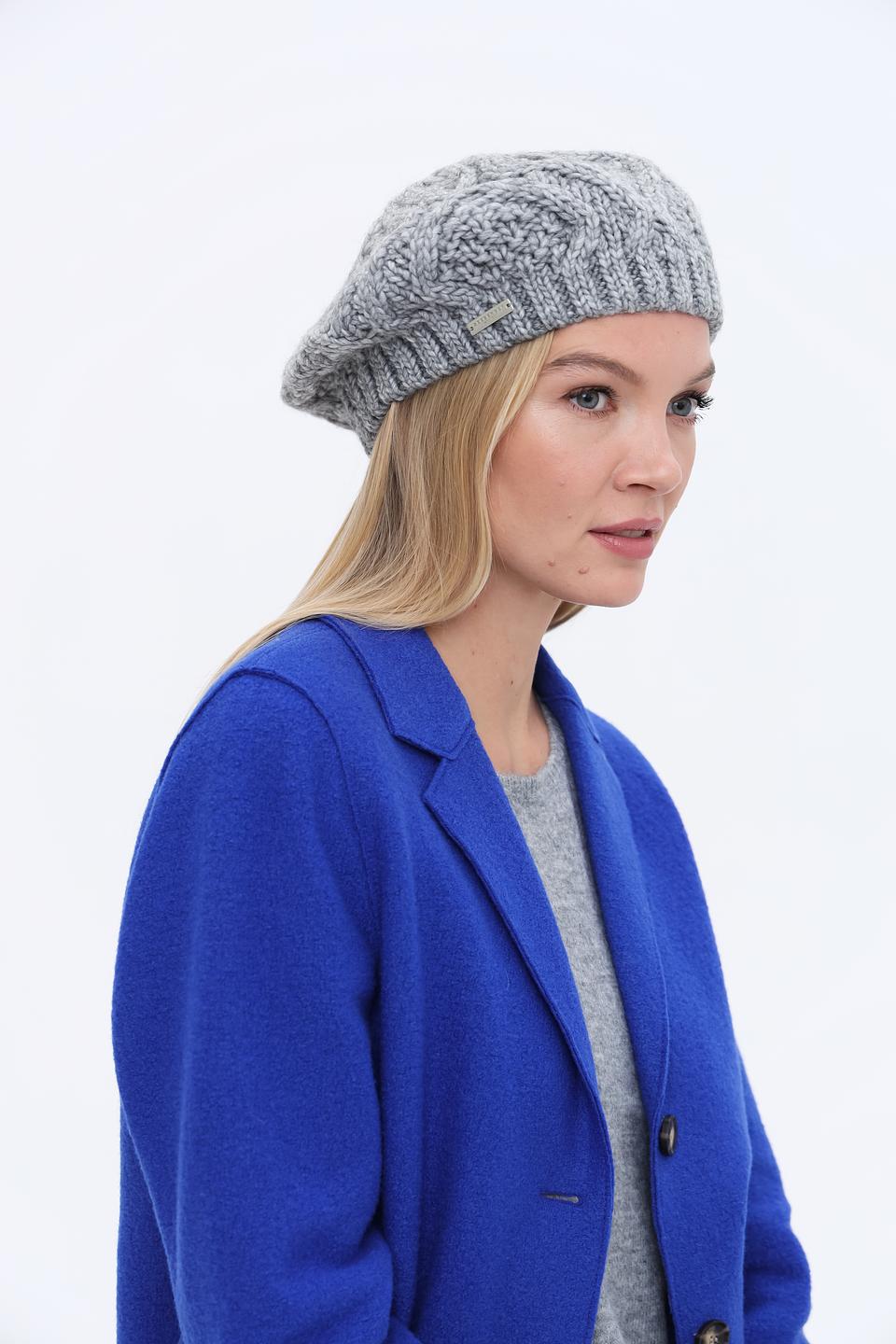 Берет Seeberger серый