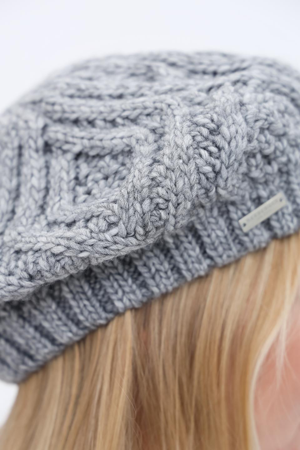 Берет Seeberger серый