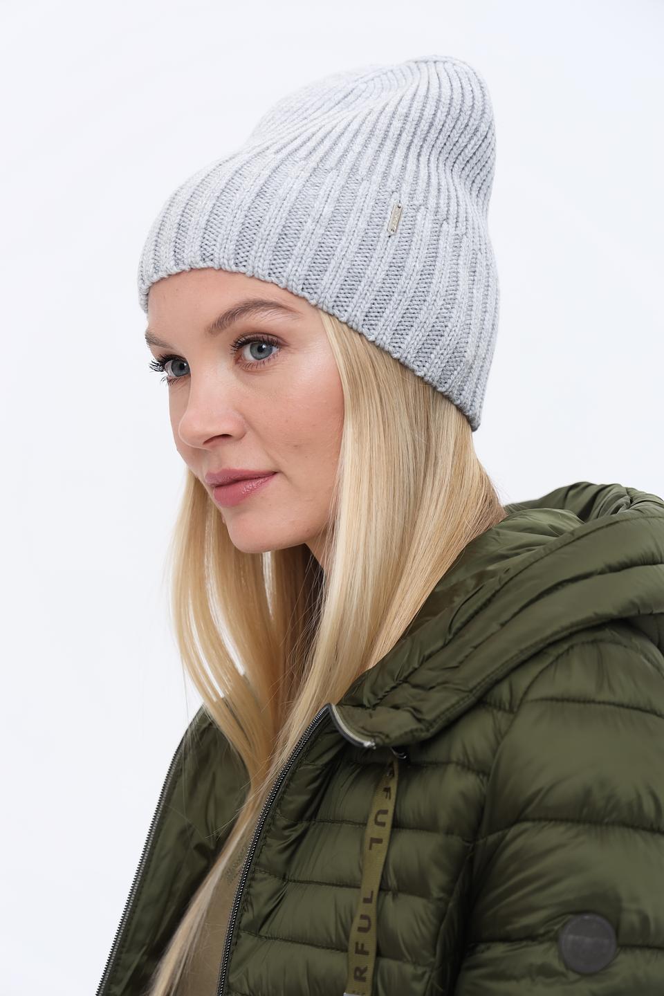 Шапка Adel серая