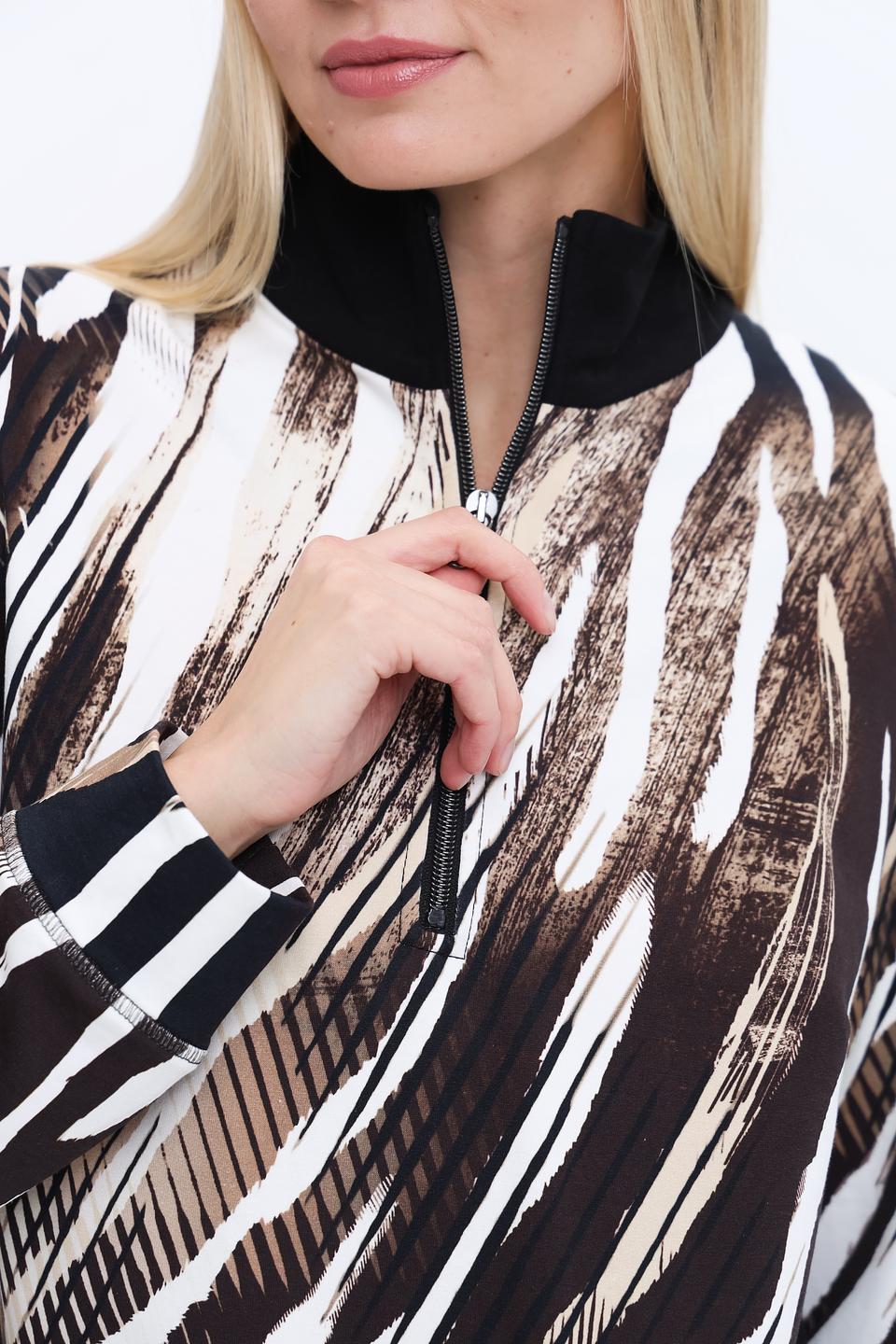 Платье Tuzzi приталенное с принтом