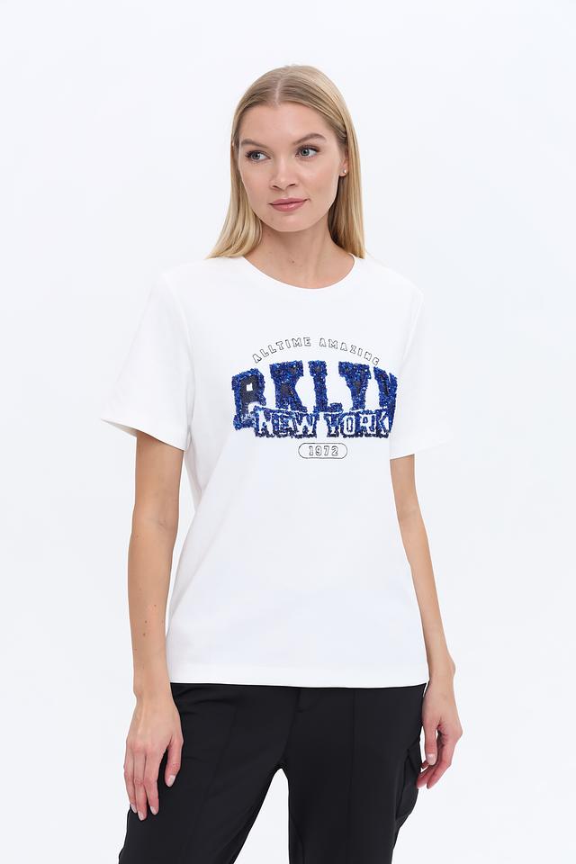Футболка Oui Brooklyn белый