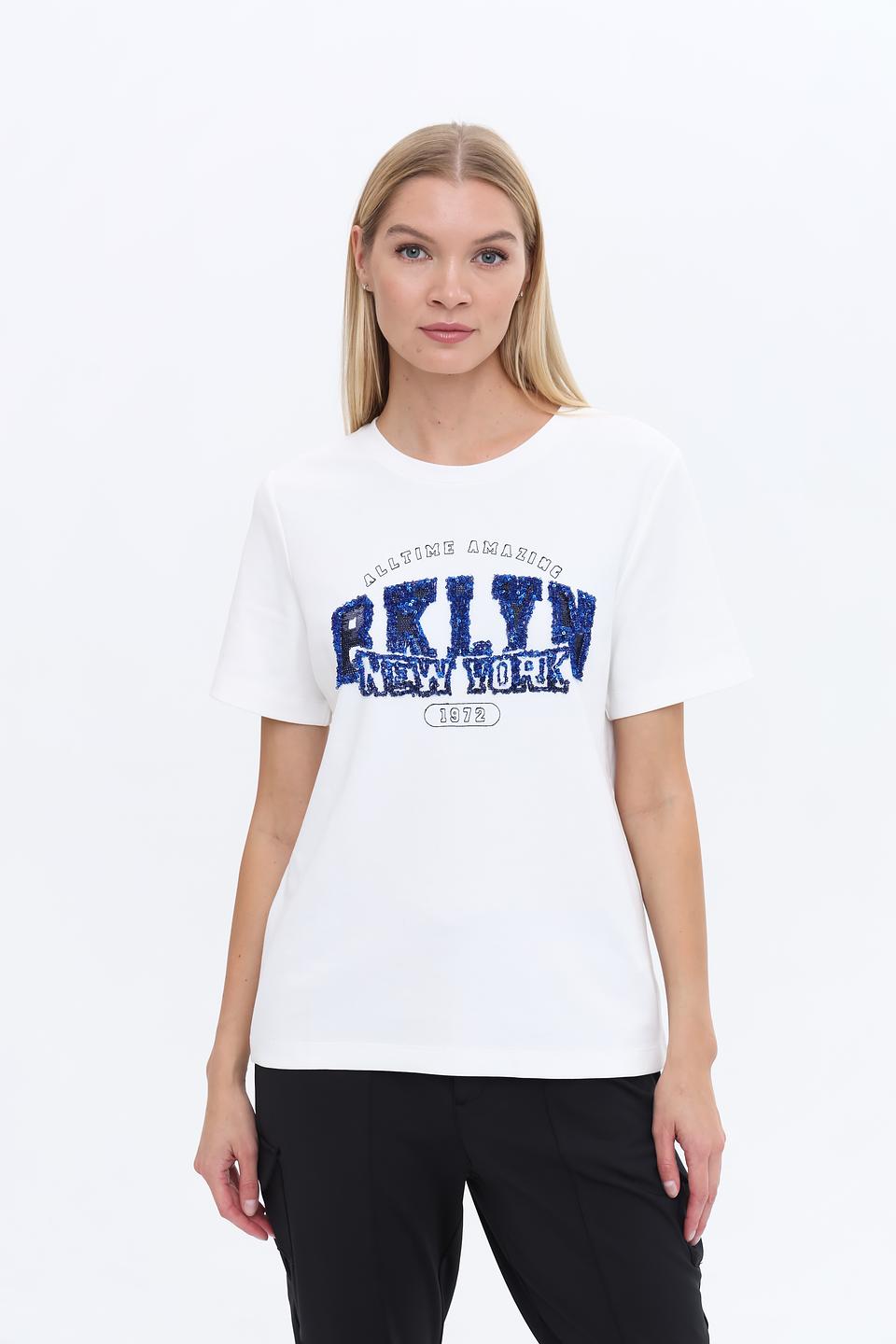 Футболка Oui Brooklyn белый