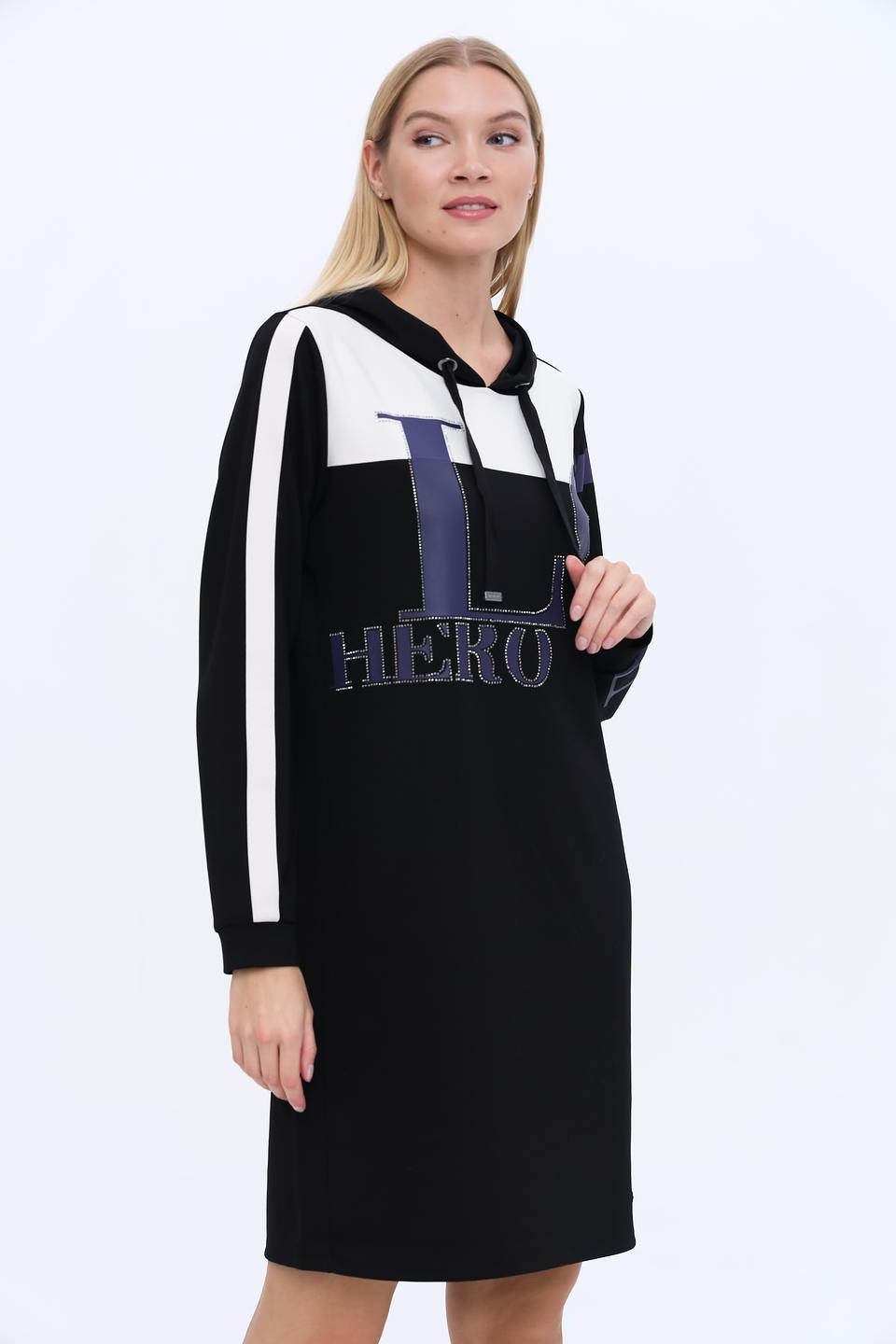 Платье Monari с логотипом