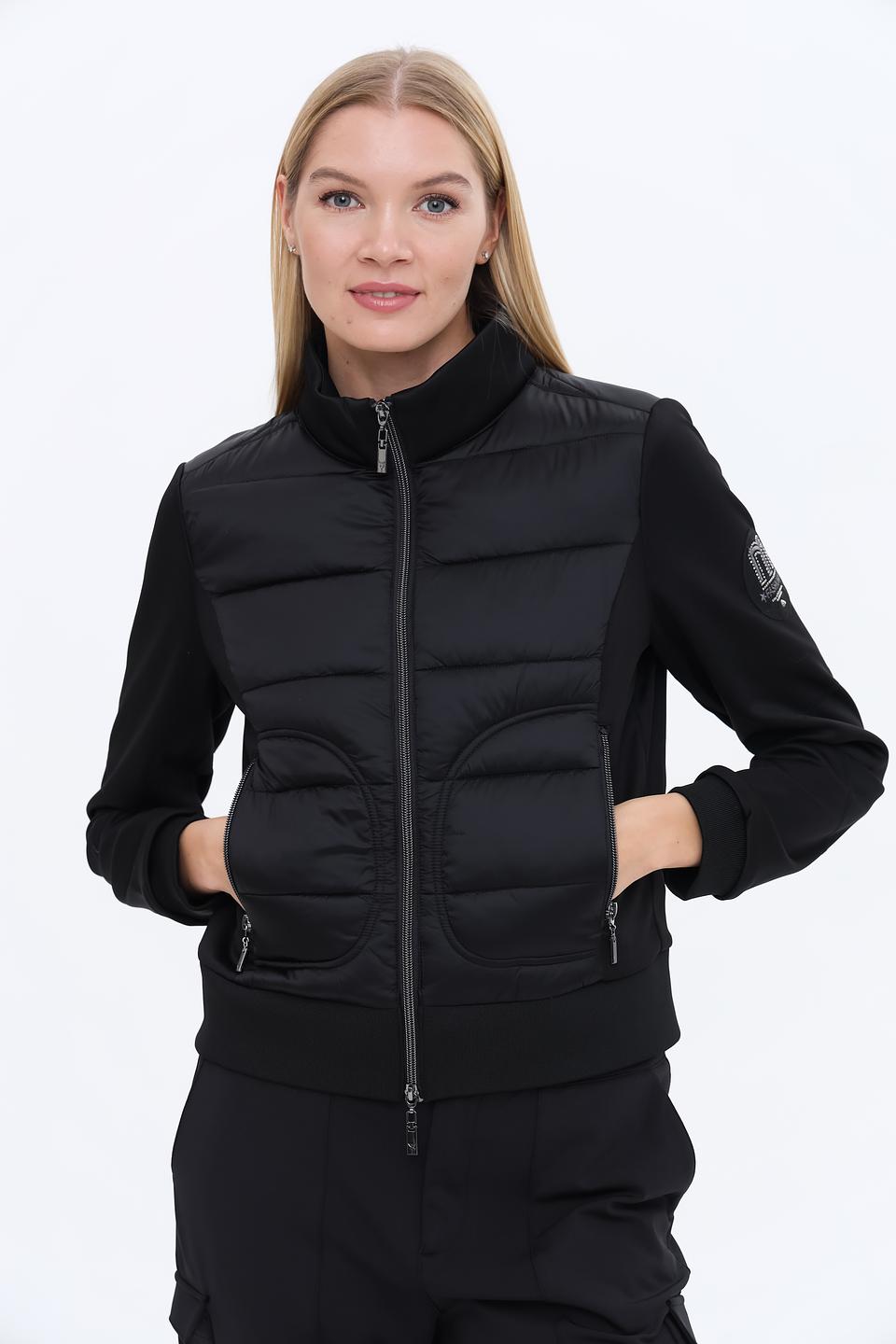 Жакет Monari чёрный стеганый