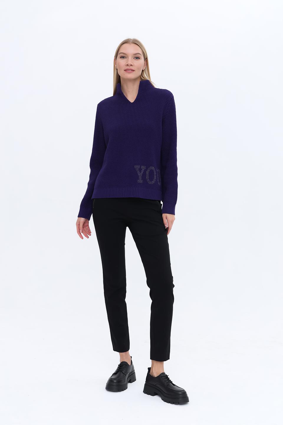 Пуловер Monari с надписью YOU