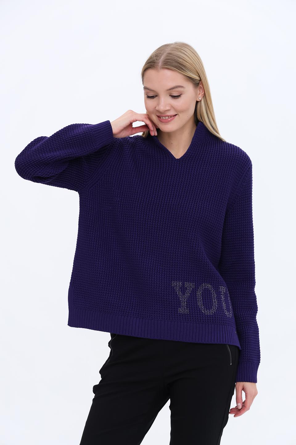 Пуловер Monari с надписью YOU