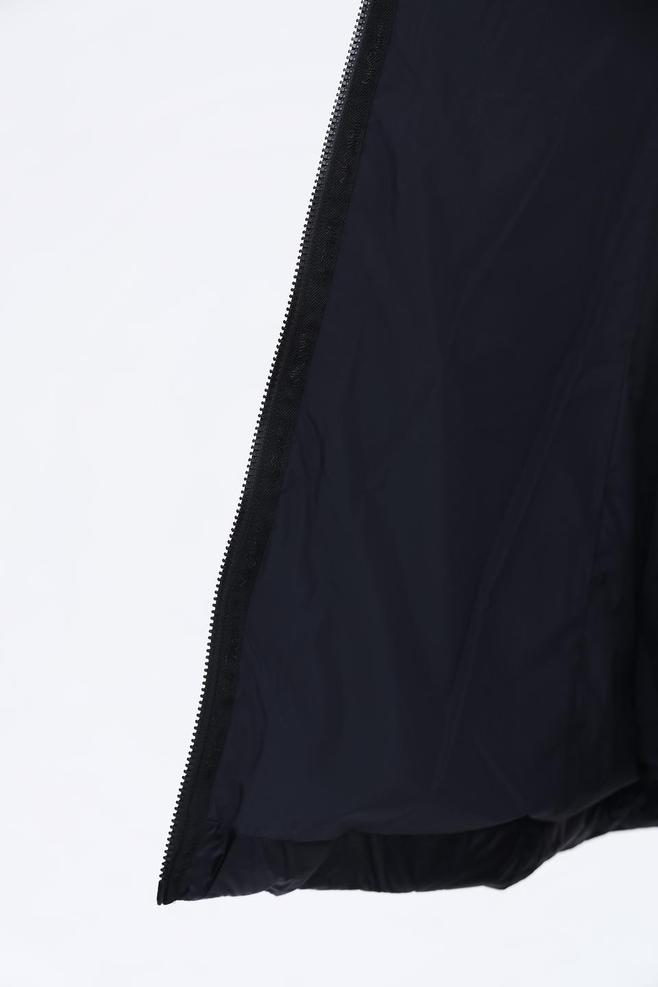 Пальто Marc Cain стеганое тёмно-синее