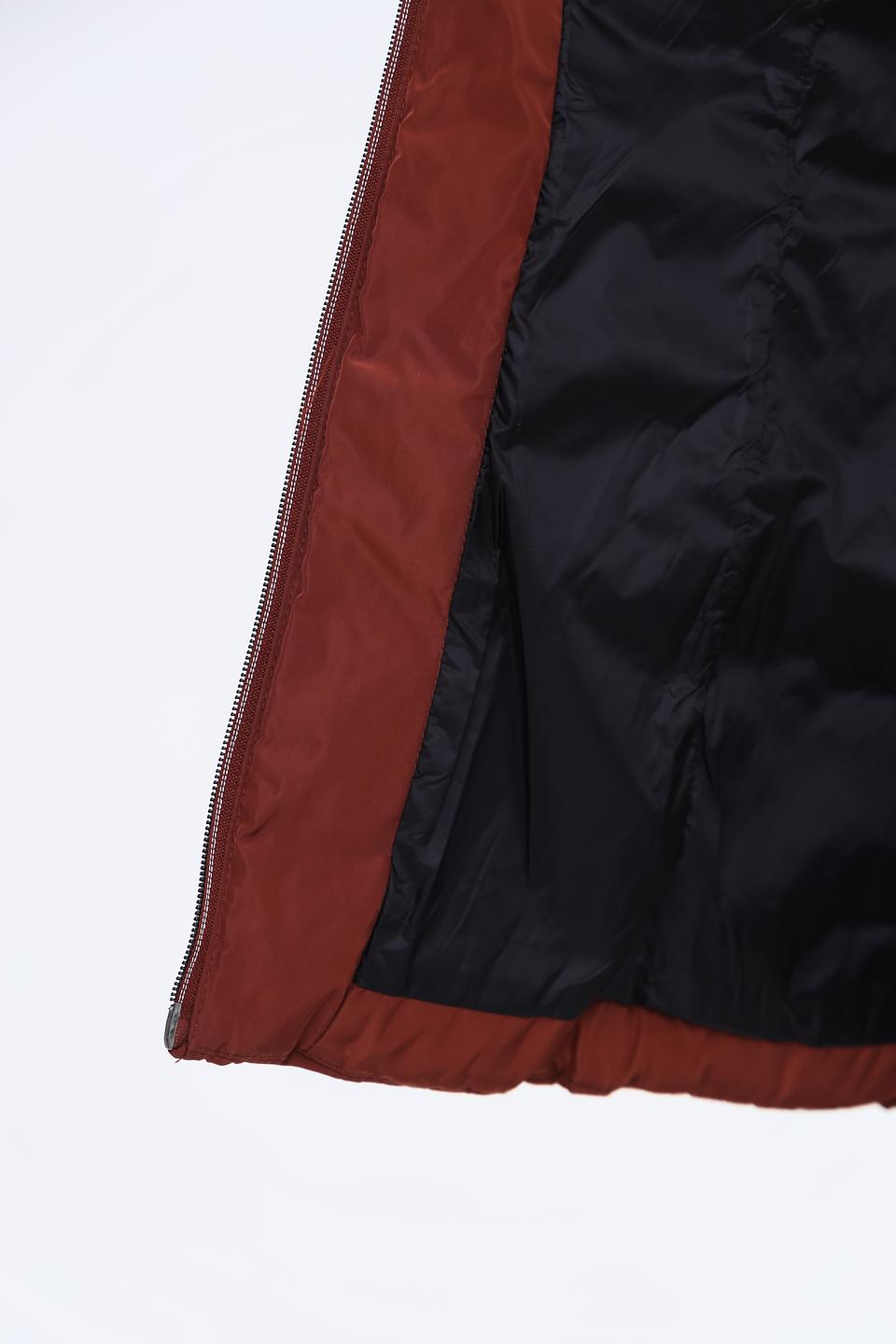 Куртка Lebek стеганая терракотовая