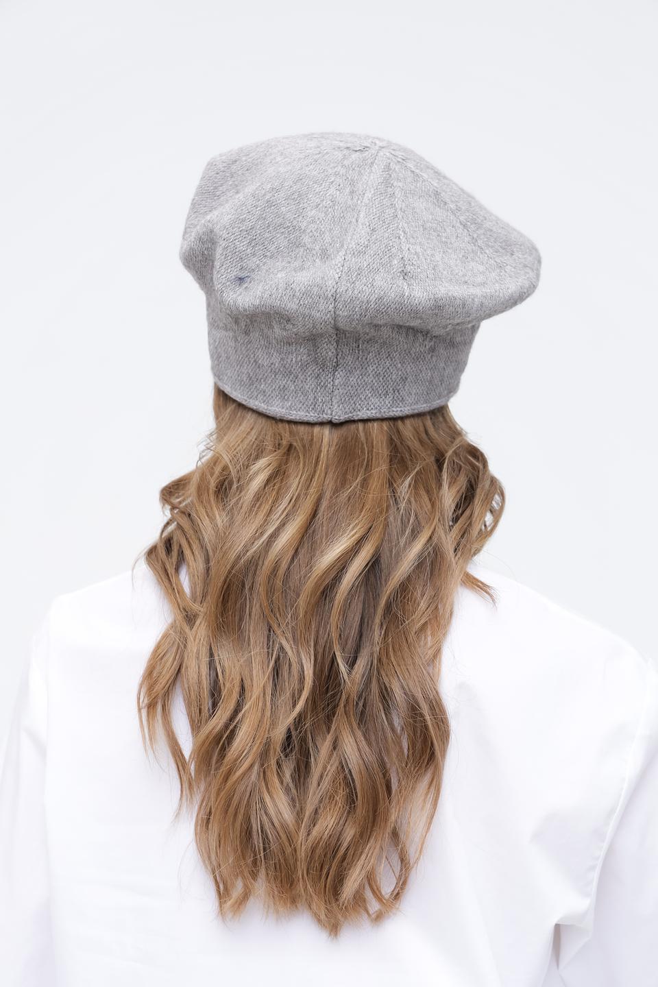 Берет Wegener серый меланж