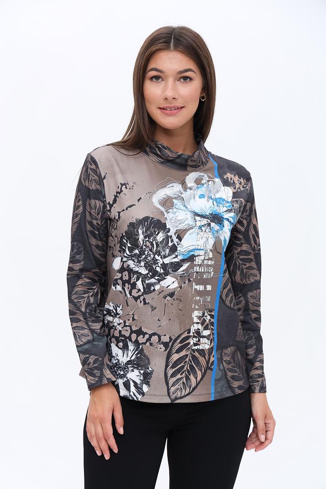 Блуза Frank Walder с цветочным принтом