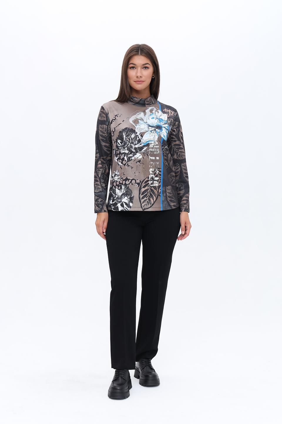 Блуза Frank Walder с цветочным принтом