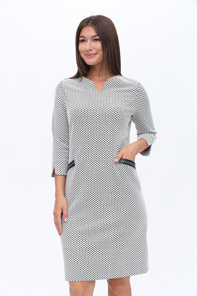 Платье Frank Walder в горошек