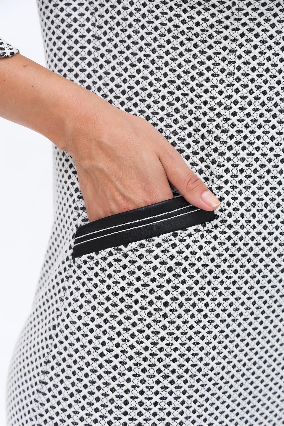 Платье Frank Walder в горошек