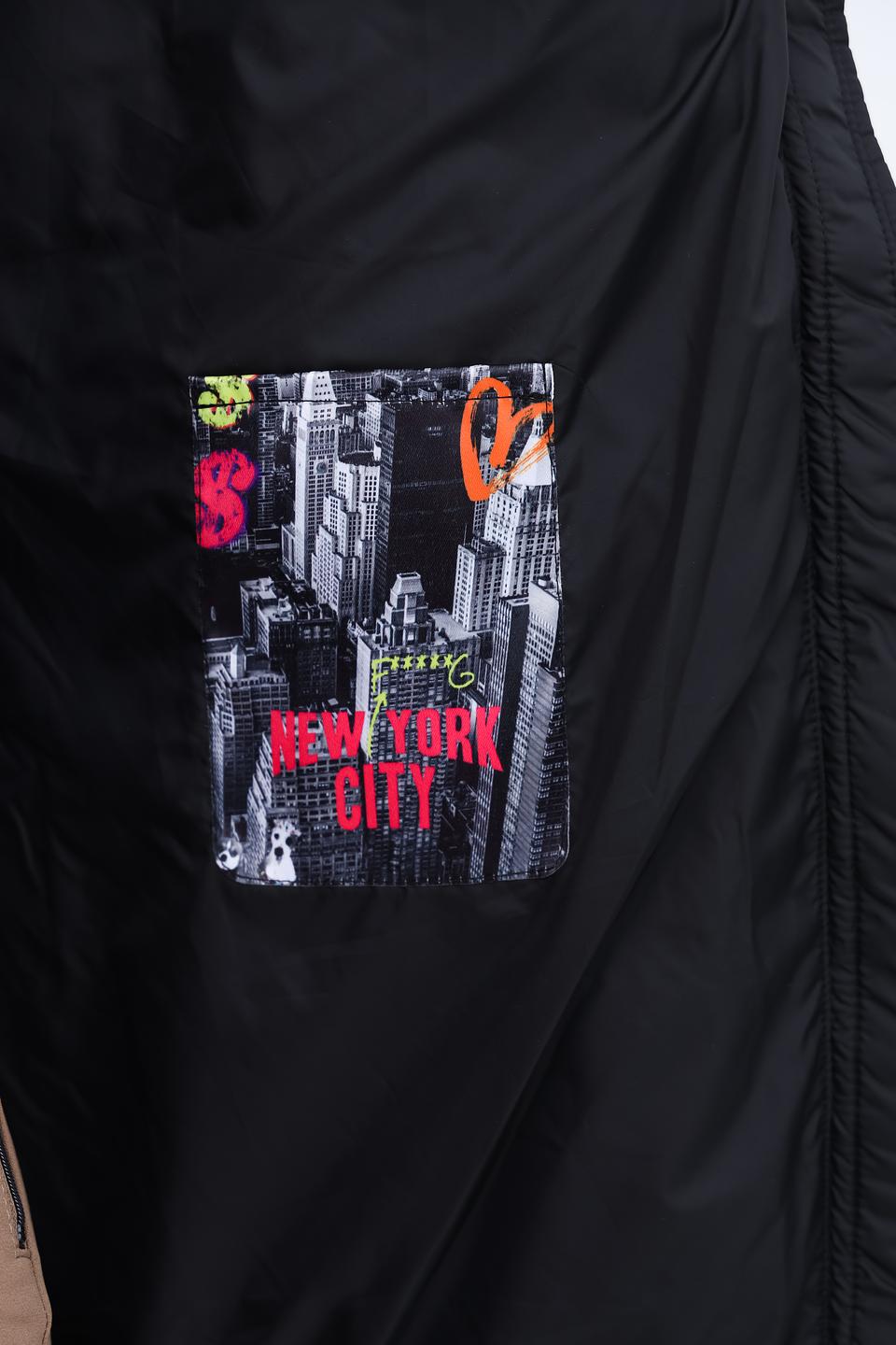 Пальто Frieda and Freddies чёрное стеганое