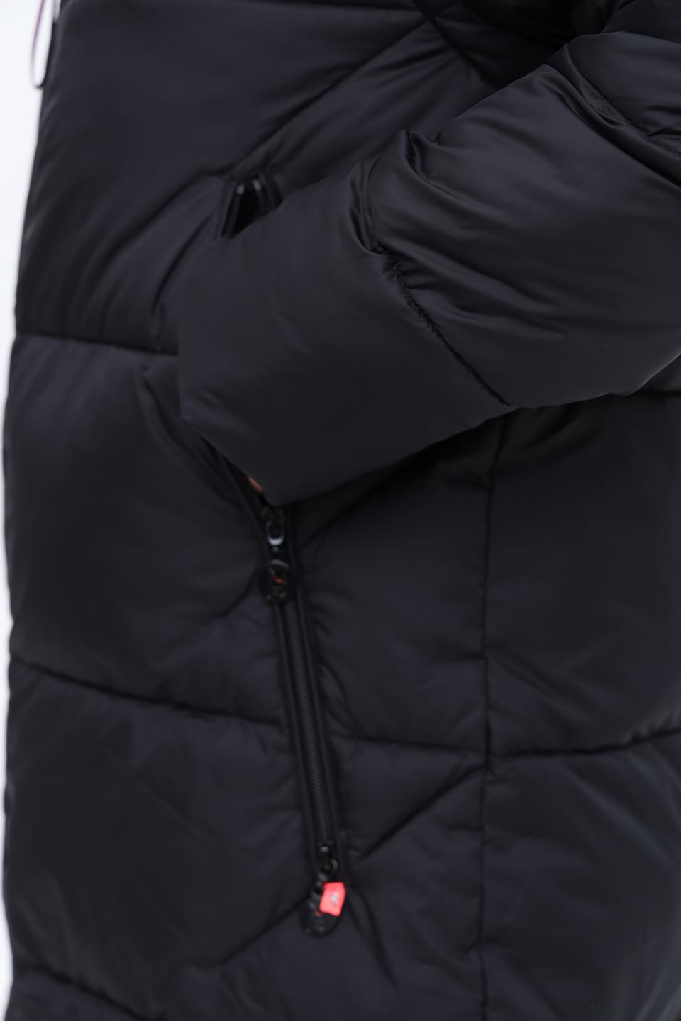 Пальто Frieda and Freddies чёрное стеганое