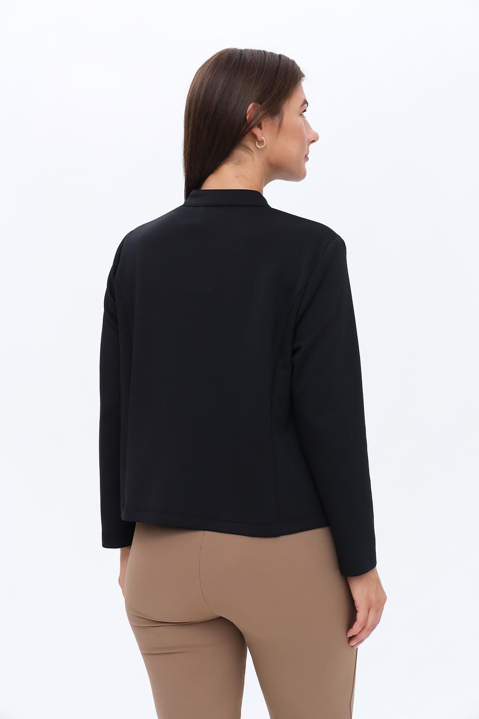 Жакет Frank Walder чёрный на молнии