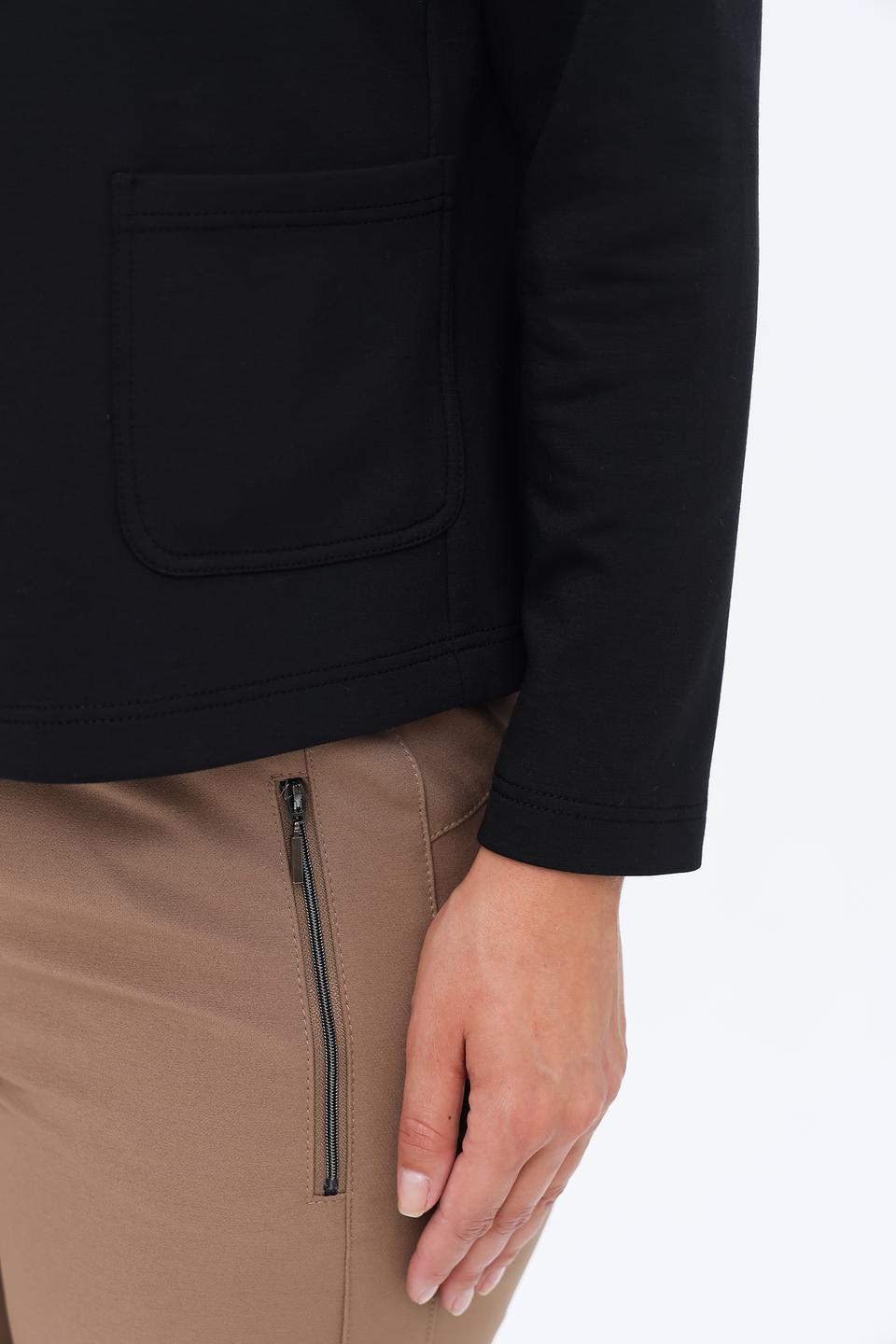 Жакет Frank Walder чёрный на молнии