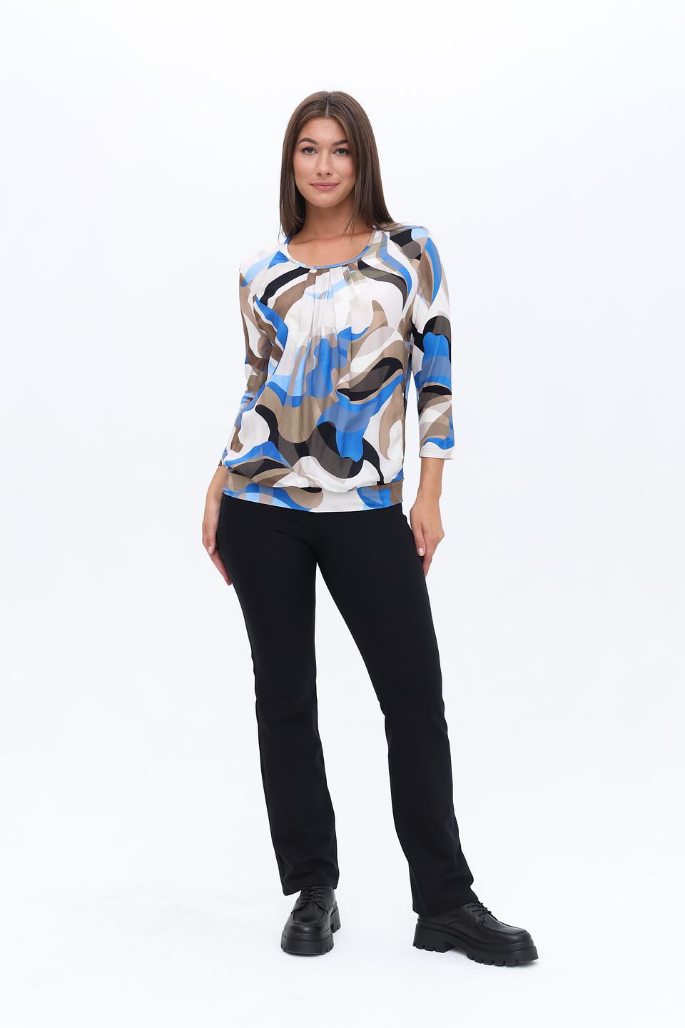 Блуза Frank Walder с абстрактным принтом