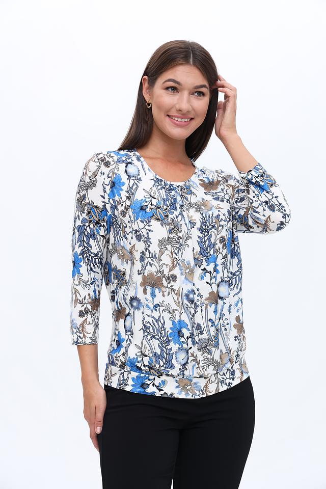 Блуза Frank Walder с цветочным принтом