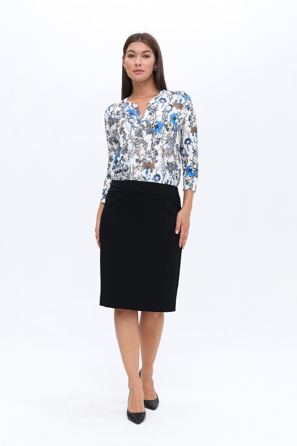 Блуза Frank Walder с цветочным принтом