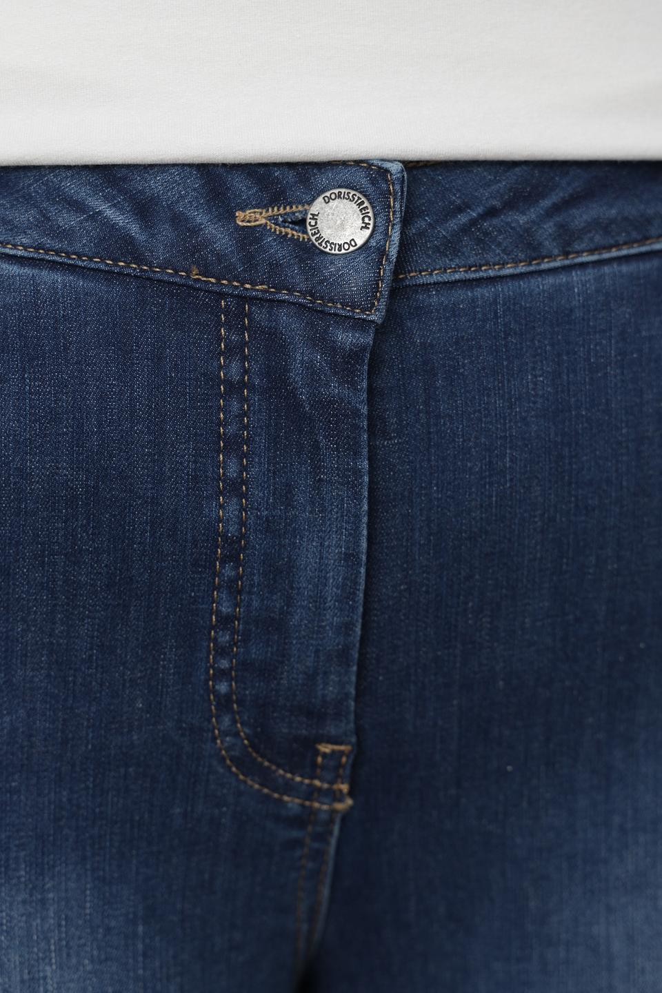 Джинсы Doris Streich с леопардовым принтом