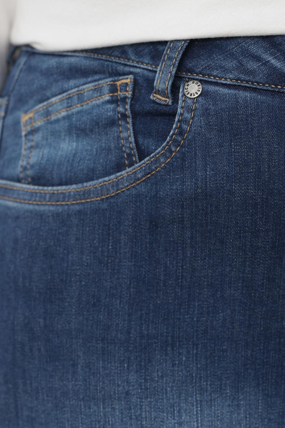 Джинсы Doris Streich с леопардовым принтом