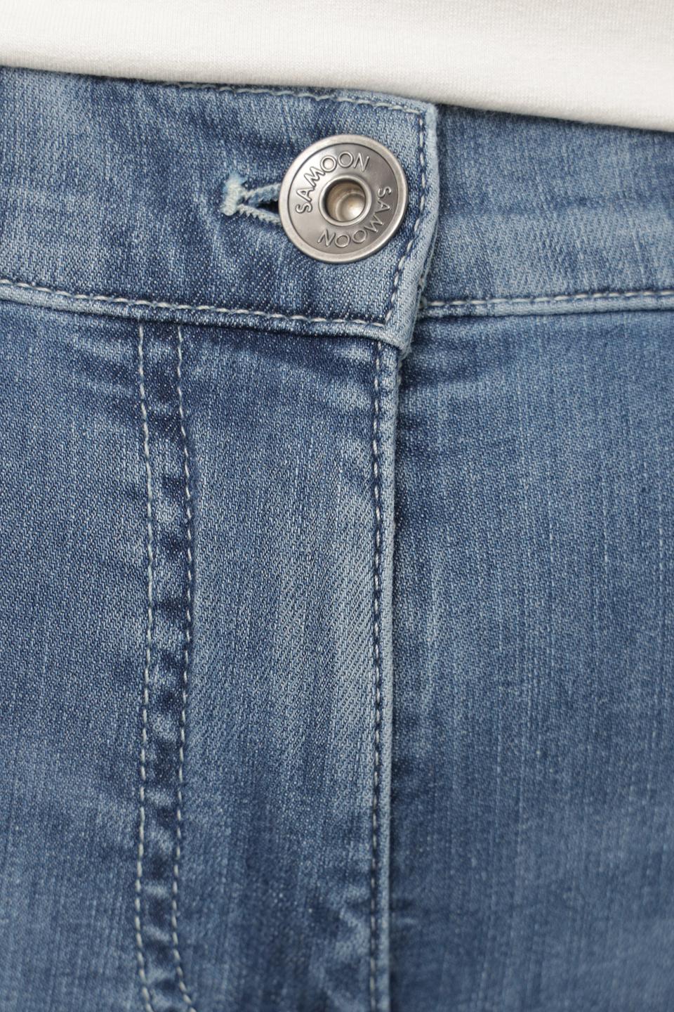 Джинсы Samoon голубые