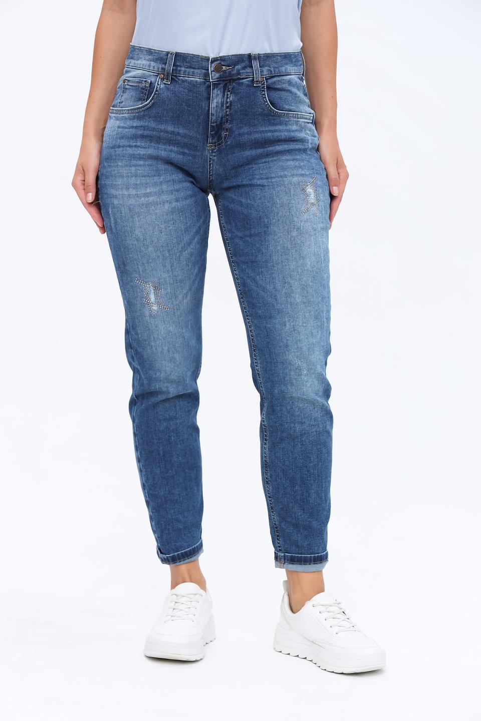 Джинсы Angels Boyfriend синие