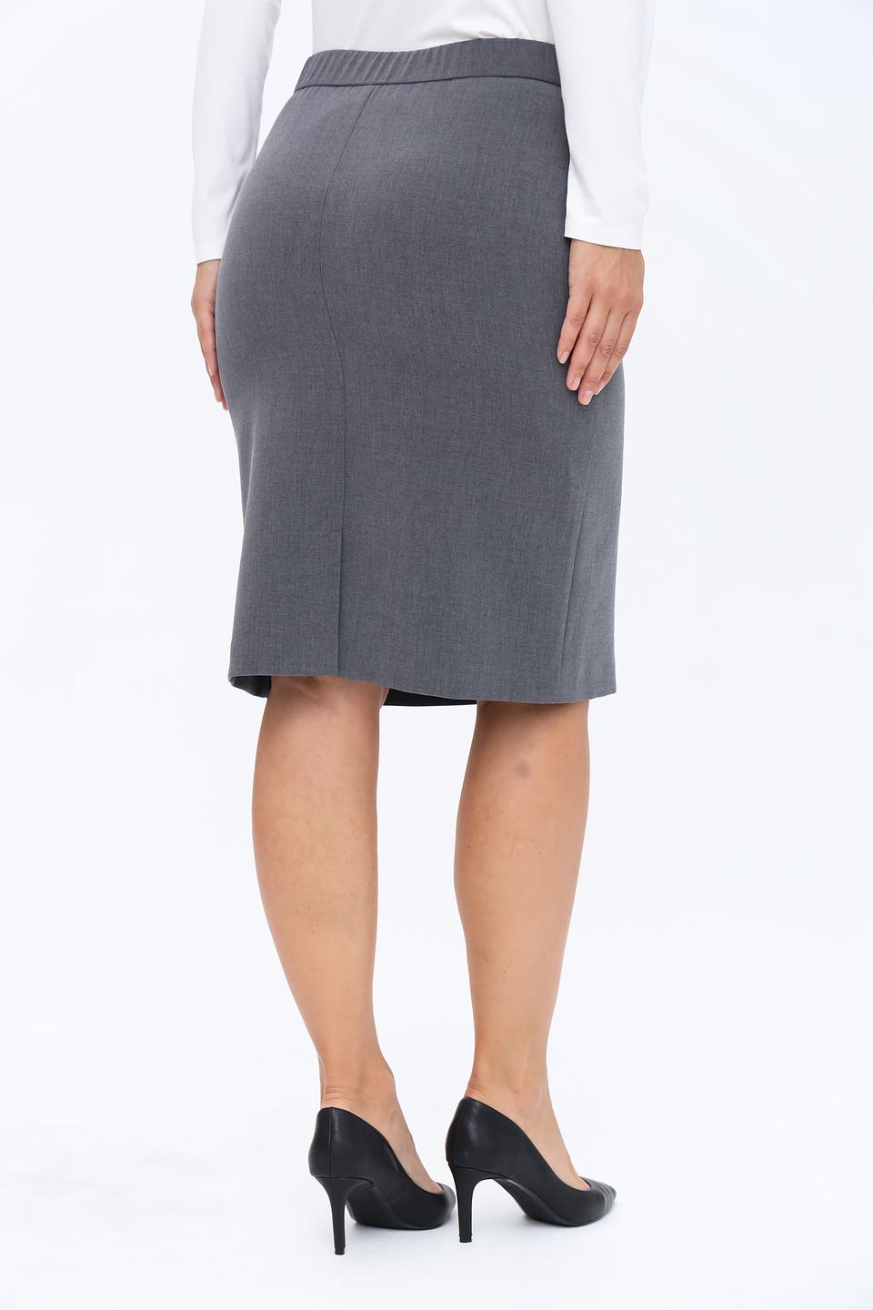 Юбка Sommer mann серая с карманами