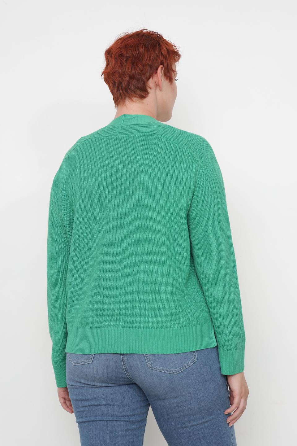 Кардиган Lecomte зелёный